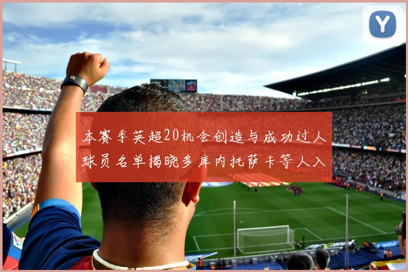 本赛季英超20机会创造与成功过人球员名单揭晓多库内托萨卡等人入选